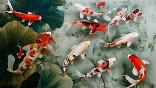 Nine-Fish Aquarium(Symbolic)